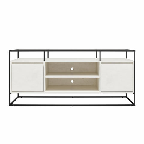 Camley - Media Console TV Stand - White