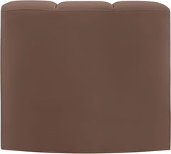 Arc - Faux Leather Curved Corner Chair