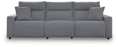ModMax II - Salt And Pepper - Reclining Sectional