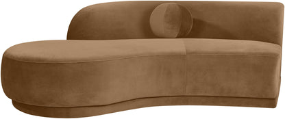 Avra - 86" Velvet Performance Fabric Upholstered Sofa