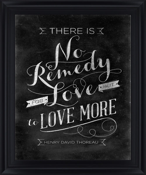 Chalk Wisdom - 28" x 34" Framed Wall Art