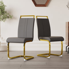 Side Dining Room Chair, Padded Seat High Back