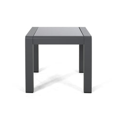 Cape Coral - Contemporary Side Table With Frosted Glass Top