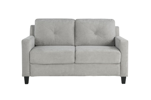 Horatio - Chenille 2 Seater Loveseat - Taupe
