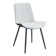 Modern Style Extended Seat Cushion Dining Chair Set