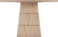 Tavio - 48" Oak Veneer And Solid Wood Dining Table