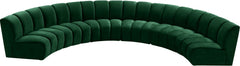 Infinity - 6 Piece Velvet Modular Sectional