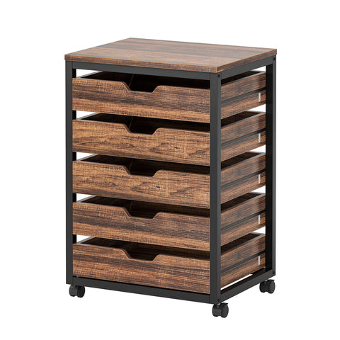 Storage Chest With Wheels, Mobile Drawer Unit