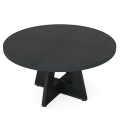 Round Dining Cross Base Kitchen Table