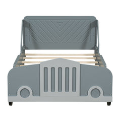 Car Shaped Platform Bed With Wheels