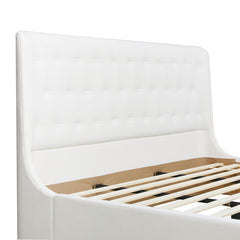 Brooks - Contemporary Tufted Shelter Platform Bed