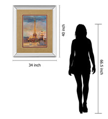 The Beginning Of The Evening By Marilyn Hageman - Mirror Framed Print Wall Art - Gold