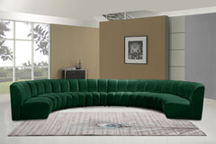 Infinity - 8 Piece Velvet Modular Sectional