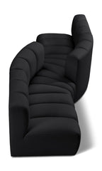 Arc - Faux Leather 4 Piece Sofa