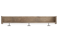 Oliah - Wall Mounted Coat Rack w/Shelf - Natural