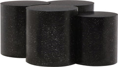 Dimple - 20" 4 Piece Modular Coffee Table - Terazzo Finish