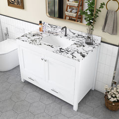 Bathroom Vanity & Storage - White