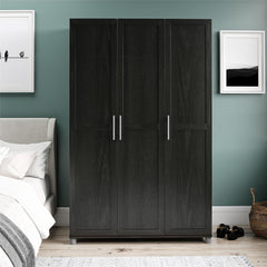 Camberly - Framed 3 Door Wardrobe - Black