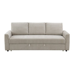 Leira - Sofa With Sleeper - Beige Linen