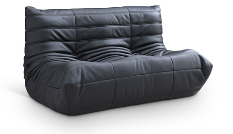 Relax - Vegan Leather 54.75" Upholstered Loveseat