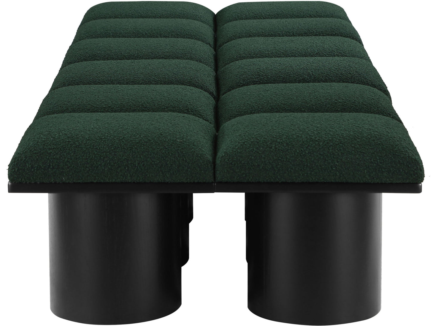 Pavilion - 12 Piece Modular Bench With Black Base