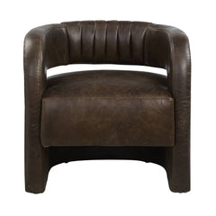 Feyre - Accent Chair - Espresso Top Grain Leather