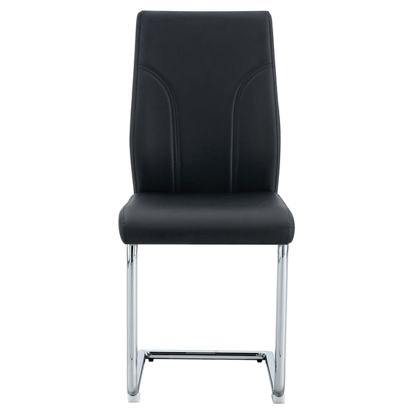 Modern Dining Chairs With High Backrest And Sturdy Legs