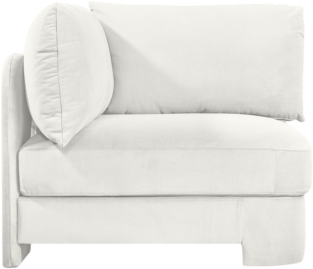Hammond - Velvet Performance Fabric Upholstered Corner Chair