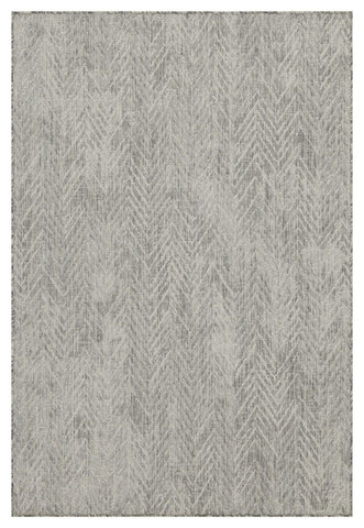 Sunshine - 5'3" X 7'3" Indoor, Outdoor Area Rug - Silver