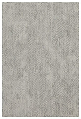 Sunshine - 5'3" X 7'3" Indoor, Outdoor Area Rug - Silver