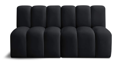 Arc - Velvet 2 Seats Modular Sofa