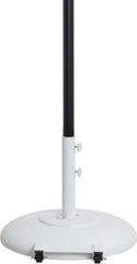Amalfi - Patio Umbrella - White Base / Black Pole