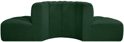 Arc - Boucle Fabric 4 Piece Modular Sofa