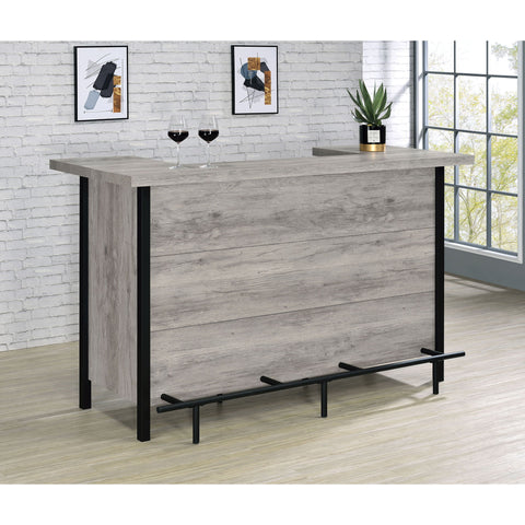 Menimen - Freestanding Bar Unit - Gray
