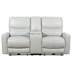 Denson - Power Reclining Loveseat With Console And USB Port