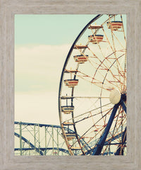 Carnival Wheel Dream - 28" x 34" Framed Wall Art