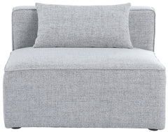 Cube - Linen Armless Chair