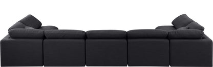 Indulge - Linen 7 Piece Modular U-Shaped Sectional