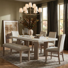 Ananda - Fabric Upholstered Bench