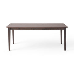Farmhouse Charm Dining Table With Square Leg