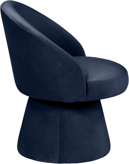 Selene - Upholstered Swivel Dining Chair