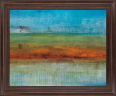 Rustic Glowscape - 28" x 34" Framed Wall Art