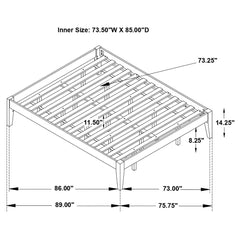 Spivey - Universal Platform Bed