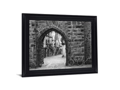Quiet Passageway - 28" x 34" Framed Wall Art