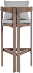 Newport - Water Resistant Fabric Upholstered Outdoor Patio Bar Stool