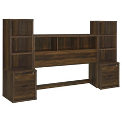 Geary - 3 Piece Bedroom Set With Bookcase Headboard