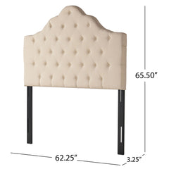 Mardi - Fabric Queen / Full Headboard - Beige