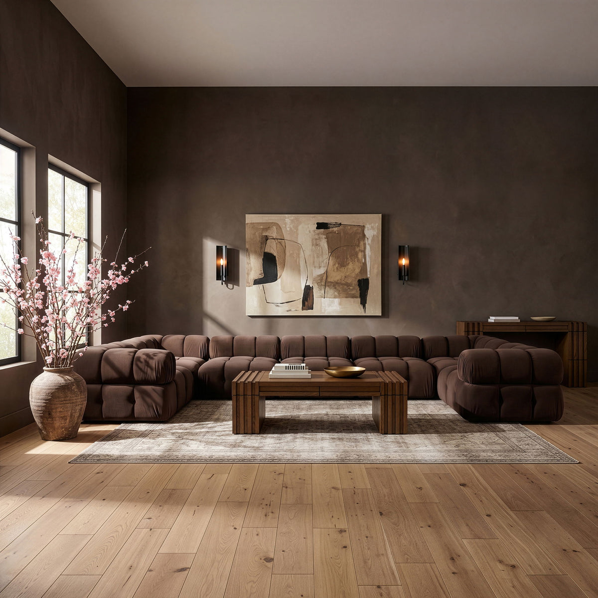 Orin - 7 Piece Modular Sectional (3 Modular Chairs, 4 Corner Chairs)