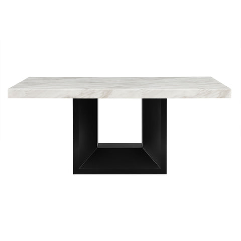 Sheena - 5 Piece Dining Table Set With Base And Chairs - Black