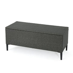 Rupert - Storage Unit Resin Wicker Outdoor